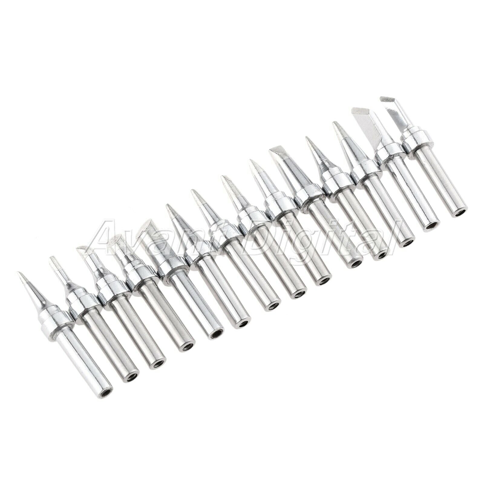 14pc/Pack Replace 200M-T Series Soldering Iron Tip for welding SOJ PLCC SOP QFP