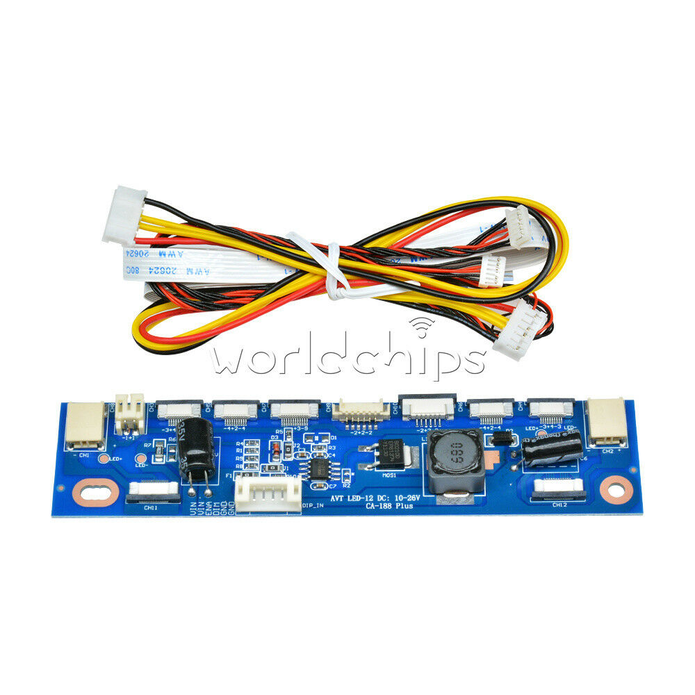 12 Connecters Backlight Inverter LED Tester Constant Current Board Driver Board