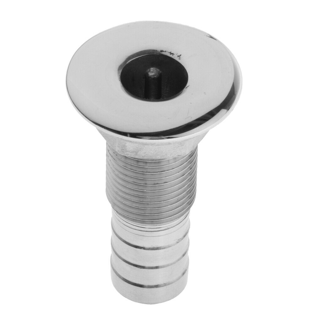 Stainless Marine Boat Thru Hull Fitting Connector for Boat Yacht 1/2 Inch