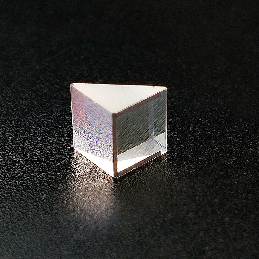 20pcs Defective Right Angle Triangular Prism for Physics Science Teaching