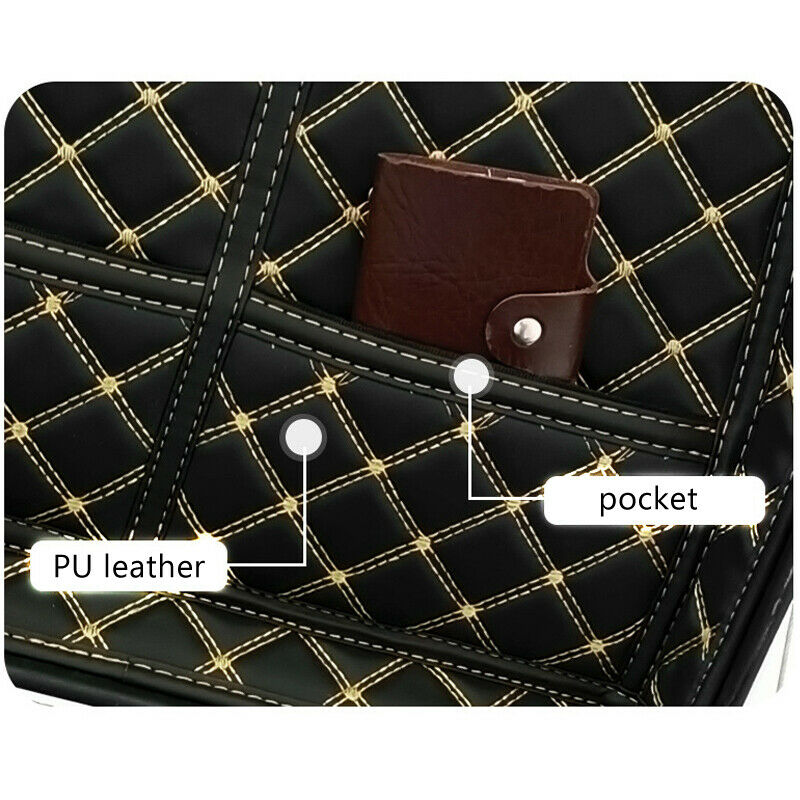 Motorcycle 40L / 45L Tail Top Box Waterproof Inner Liner Case PU Leather Mat Set
