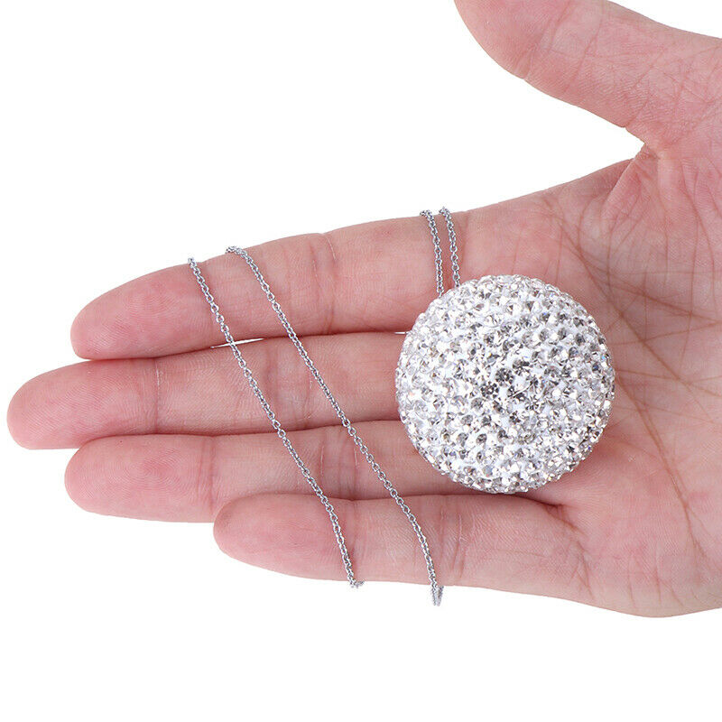 Car Pendant Bling Ball Hanging Ornament Rhinestone Interior Decor Crystal.l8