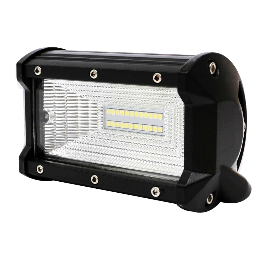 Universal 72W 6000LM Car Boat SUV ATV Truck LED Working Spot Light Bar Lamp