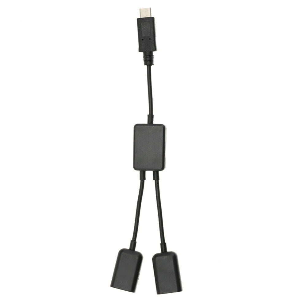 USB 3.1 Type-C OTG HUB Cable 2 in 1 USB C 3.1 Male to Female Plug Cable Hub @