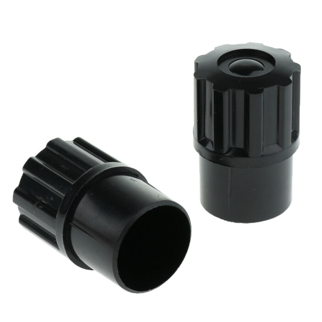 2-piece black mouthpiece for soprano / alto saxophone metal part