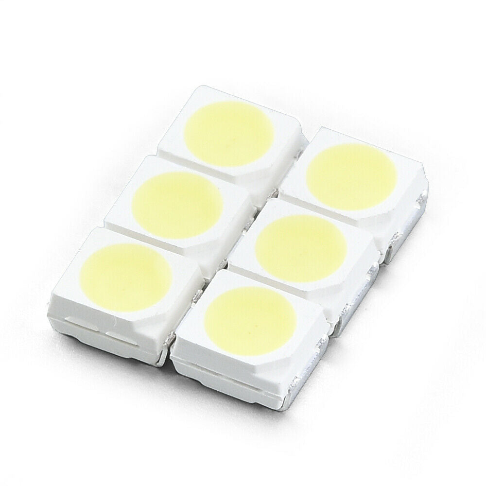 100 Pcs 3528 White Ultra Bright Light Diode 1210 SMD LED Lights Set - US