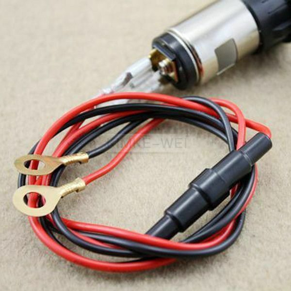 Waterproof 12V DC 120W Power Motorcycle Motorbike Cigarette Lighter Socket Plug
