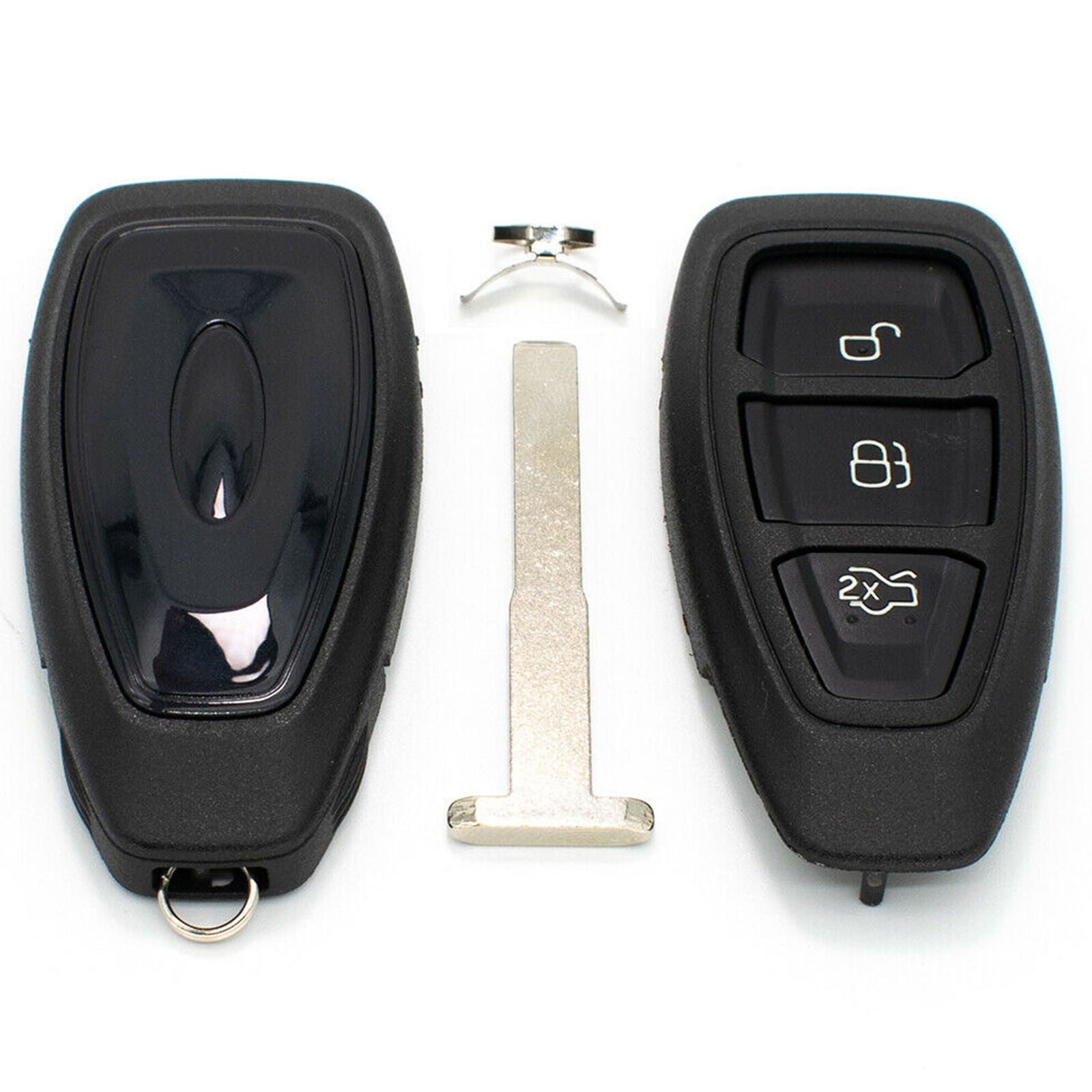 For Ford Fiesta Focus Mondeo Kuga Keyless Entry Key Fob Remote Case Replacement