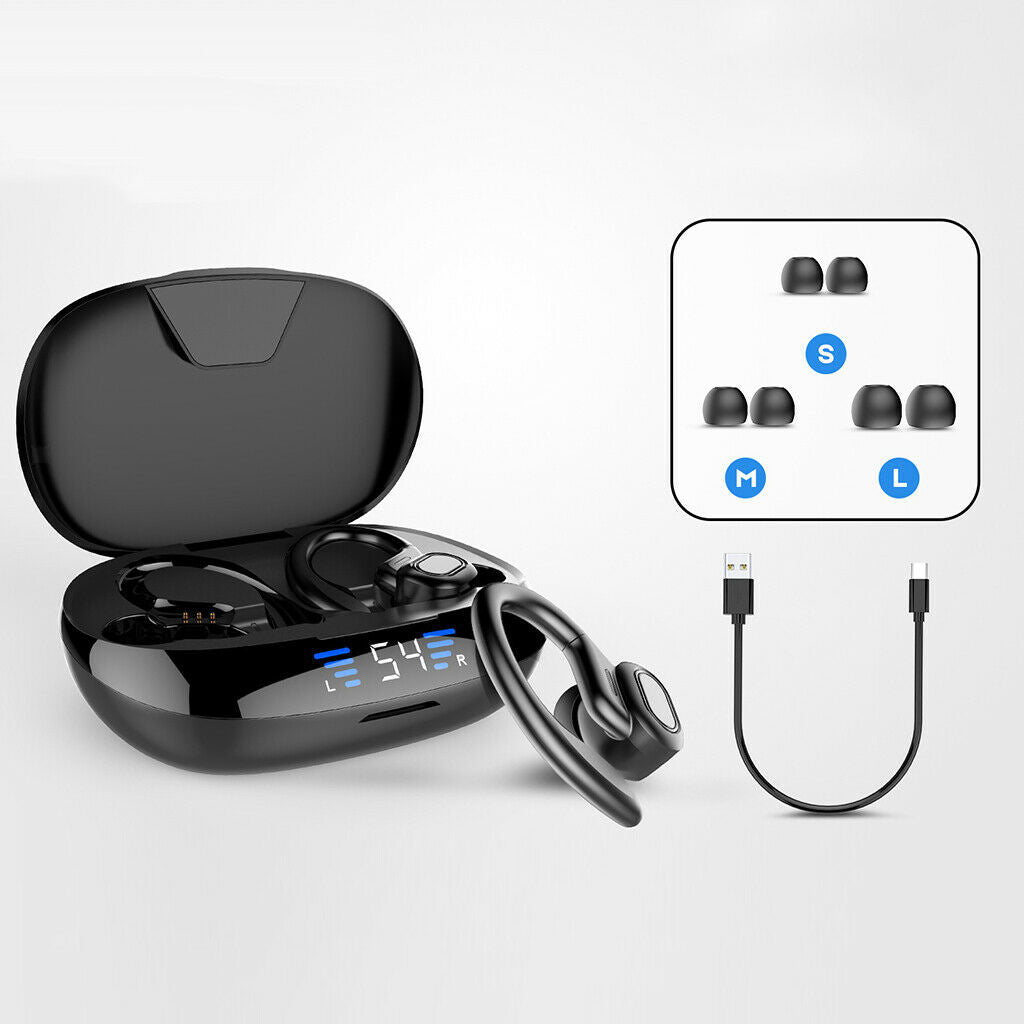 Bluetooth 5.0 In Ear Headphone Headsets Sport Earphones Over Ear Sweatproof