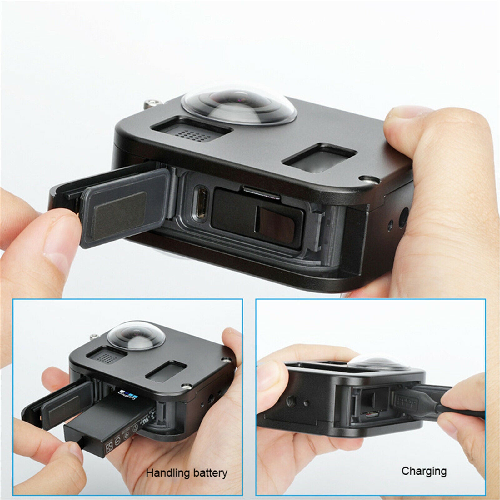 For GoPro Max Panoramic  Sports Camera Protective Housing Shell Cover Case Part