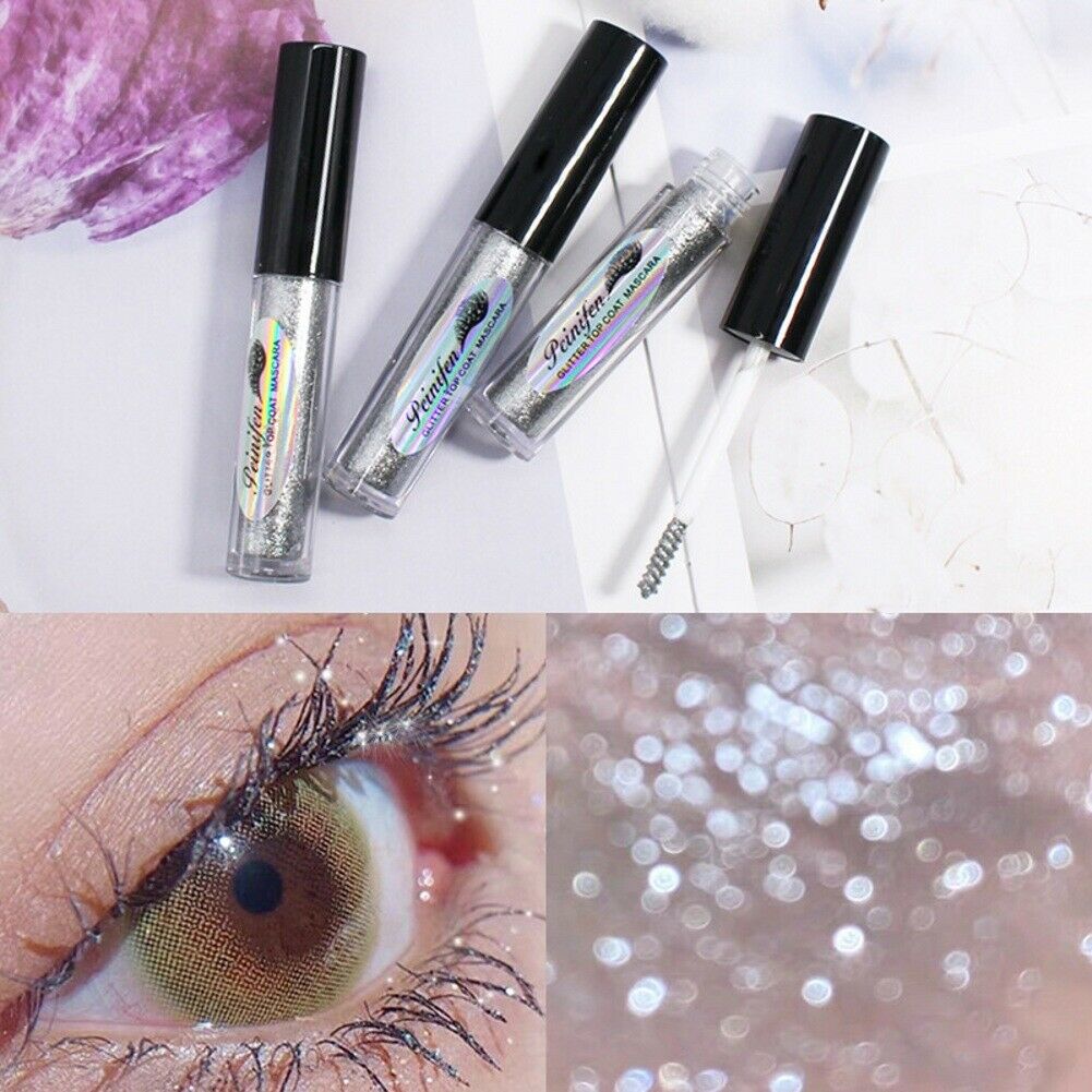 Shine Diamond Mascara Sequins Glitter Lasting Waterproof and Not blooming Mascar