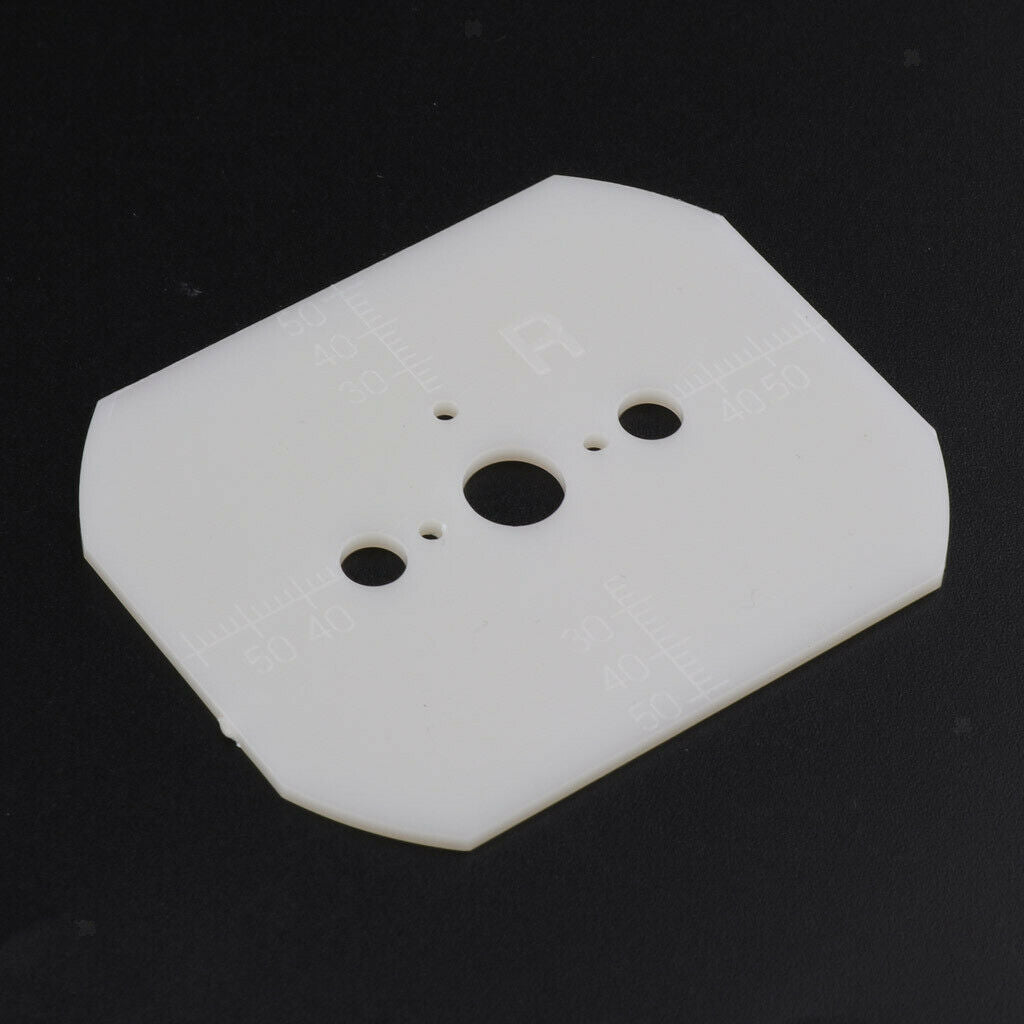 70pcs PVC Glasses Processing Template 6.2 X 5.2 X 0.2cm