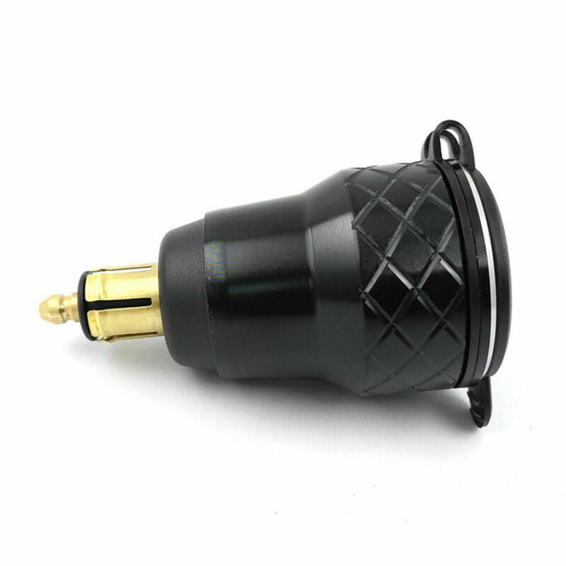 4.2A Dual USB Cigarette Lighter Voltage Display Aluminum Alloy Shell For BMW