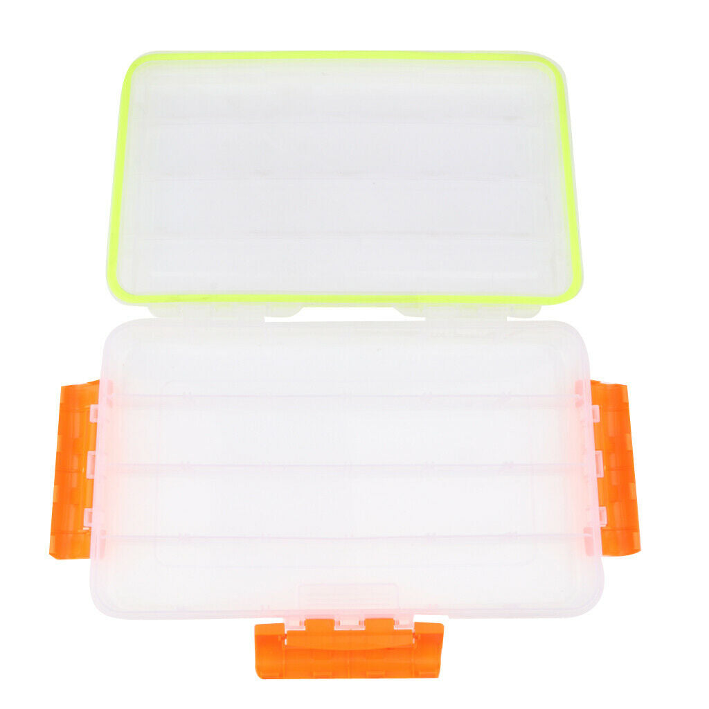 Plastic Fishing Lures Bait Tackle Cell Storage Container Organizer Box Large
