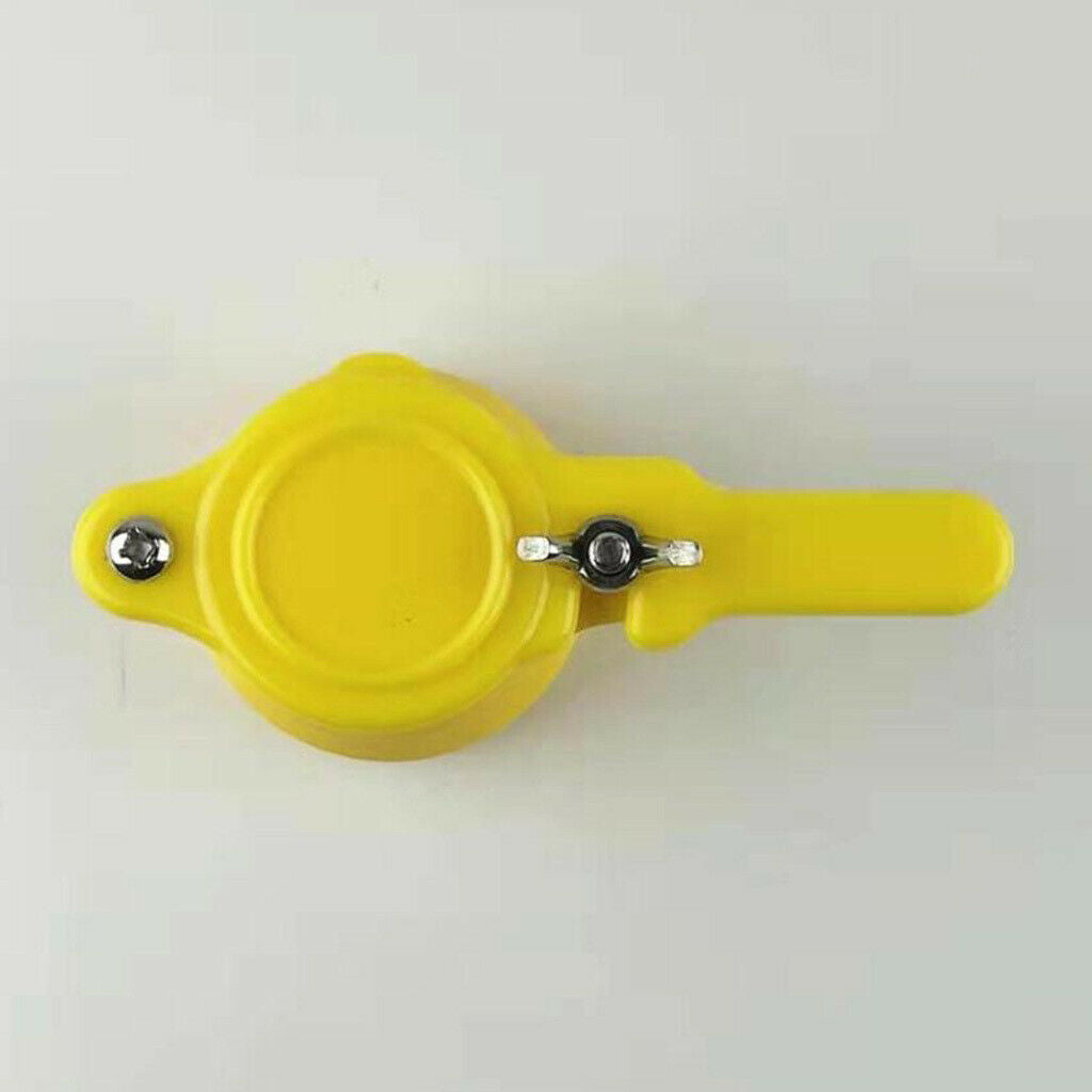 Durable Honey Gate Valve Extractor Bee Keeping Apiculture Tools Yellow