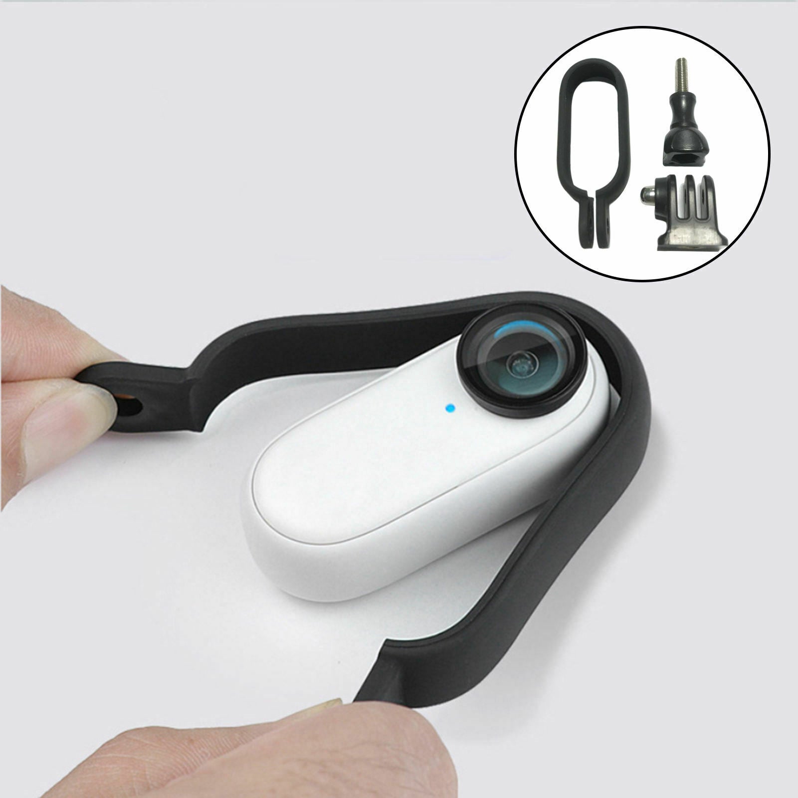 Camera Holder with Protective Frame for  Go 2 Car Suction Cup