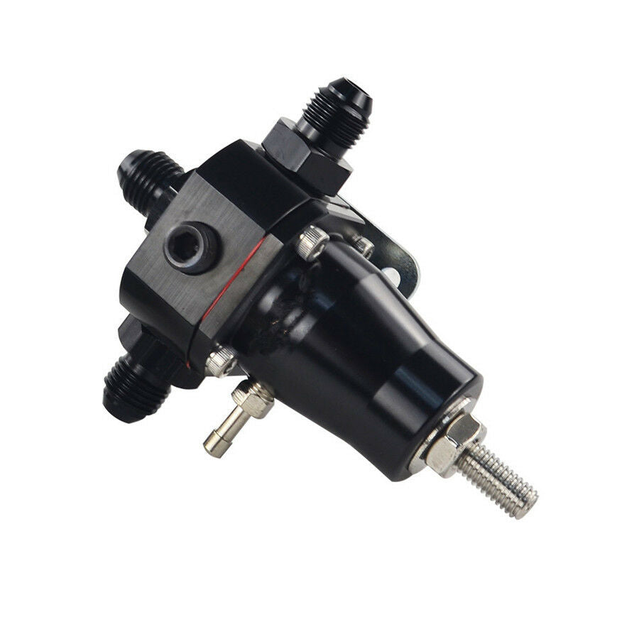 1x Fuel Pressure Regulator 30-70 Psi Adjustable Stainless Steel Mounting Bracket