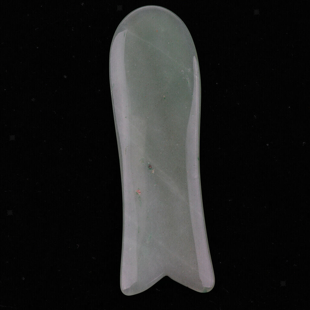 Gua Sha Facial Massage Chinese Natural Jade Stone Guasha Board Scraping Tool