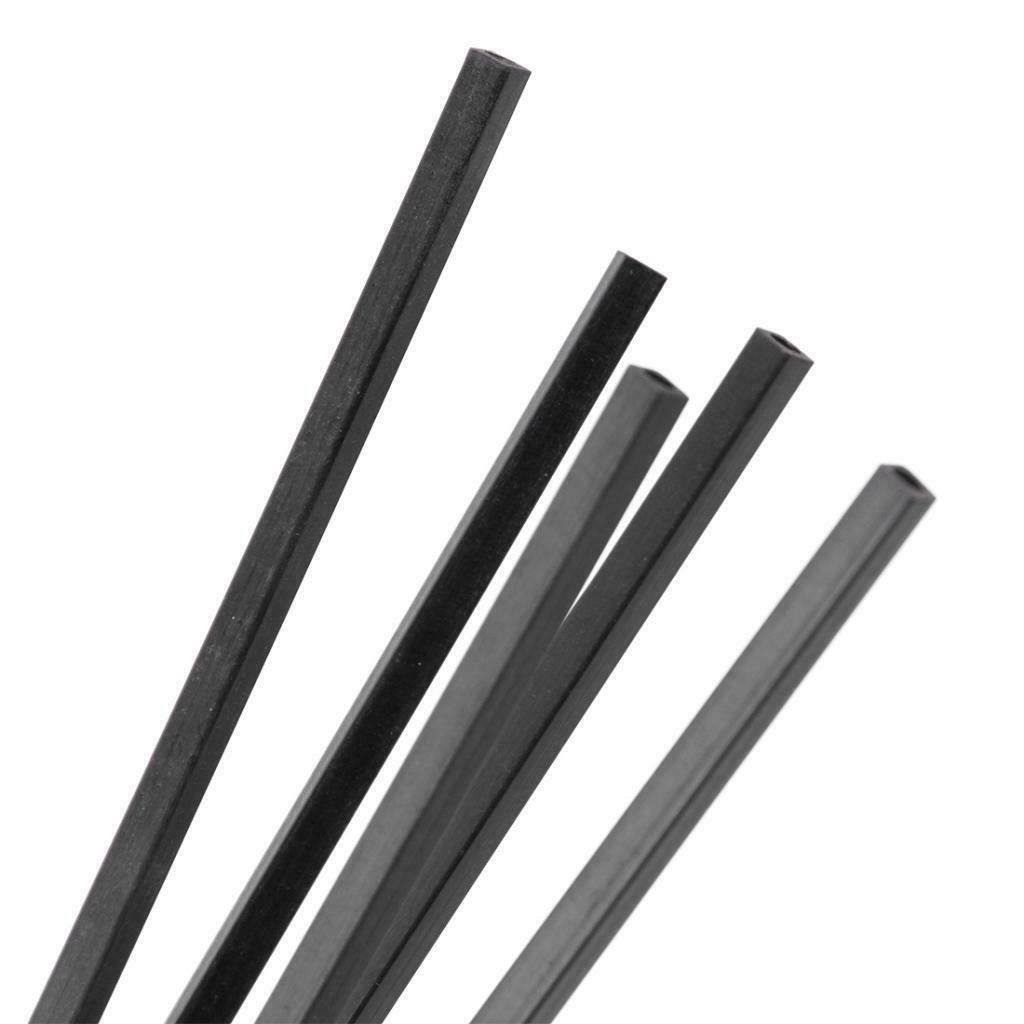 5 PCS 20cm Length Carbon Fiber Tube/Pipe/Tubing for RC Drone UAV ACCS