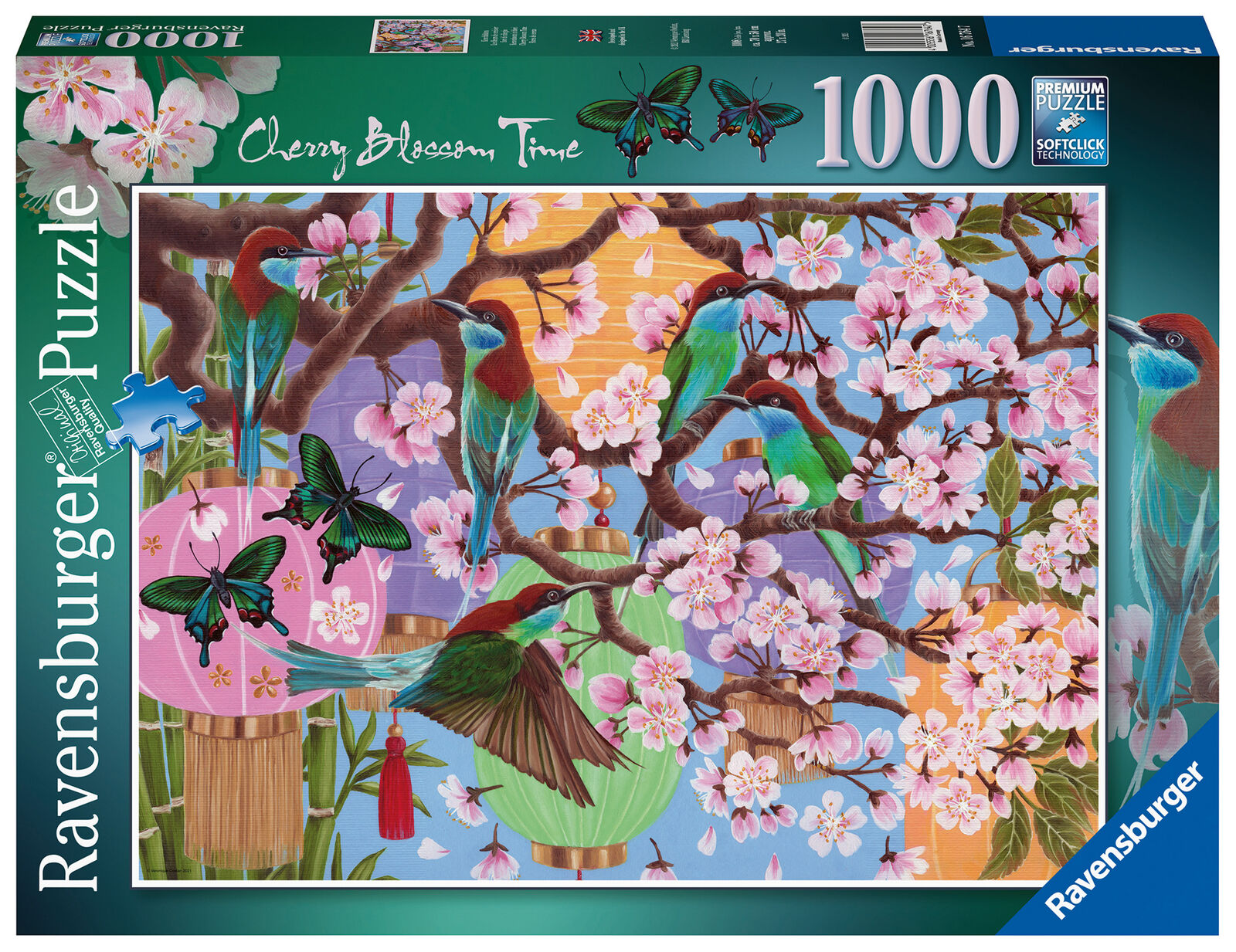 16764 Ravensburger Cherry Blossom Time Jigsaw Puzzle 1000 Piece Age 12 Years+