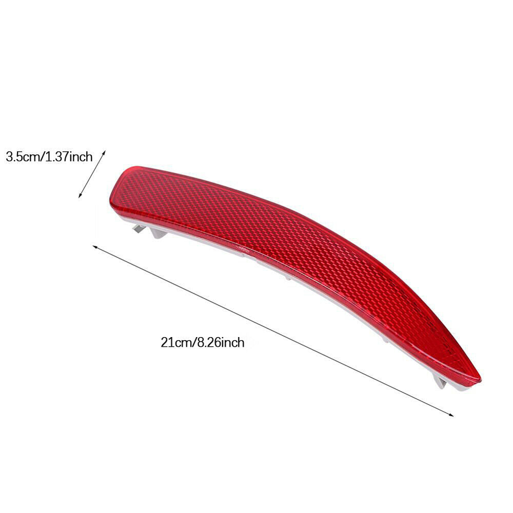 2Pcs Left Right Rear Bumper Reflector Set FOR B-MW E70 X5 2007-2013 63217158949