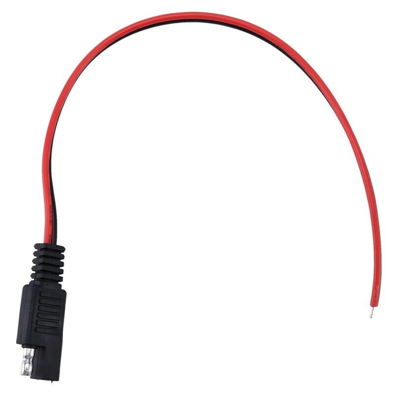 5 PCS SAE Power Automotive Extension Cable 18AWG 300mm H8D6D6
