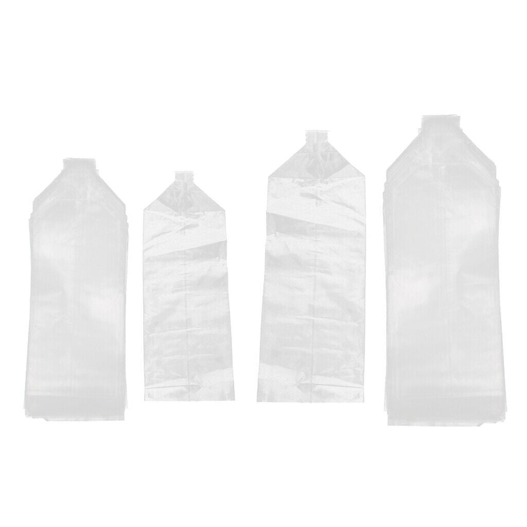 100 Pcs Plastic Bags for Shipment or Transportation of Fish, Shrimp, Aquatic