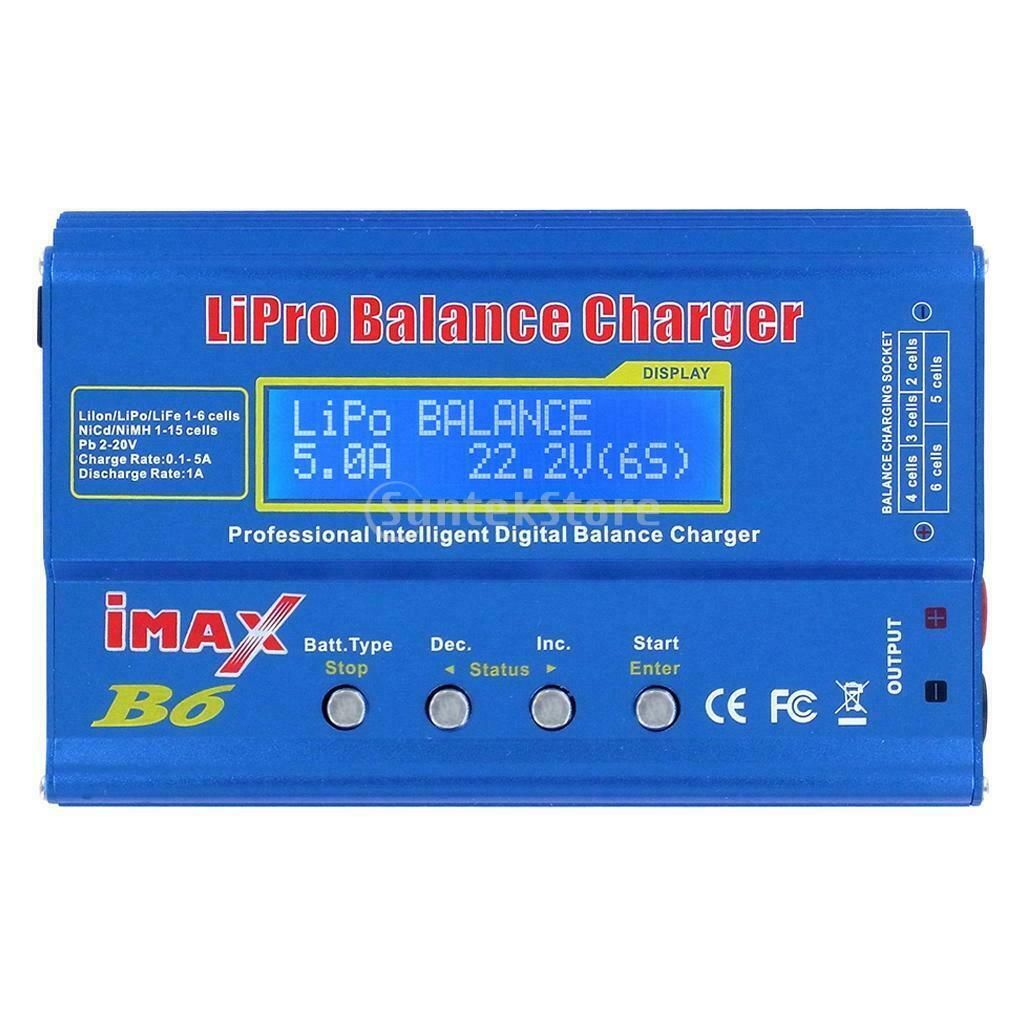 iMAX B6 Mini Lipo Balance Charger 50W DC11-18V for RC Aeromodelling Battery