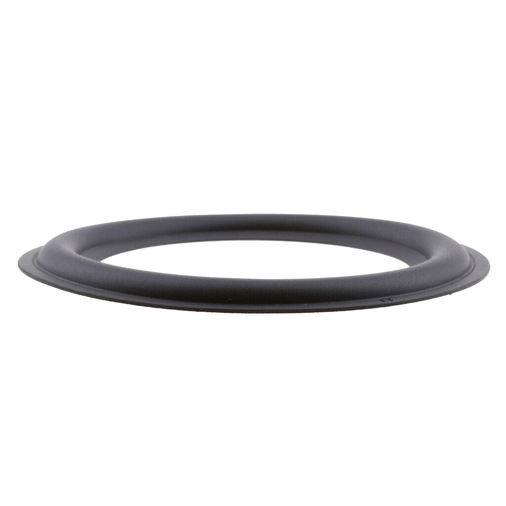 3Pcs Rubber Woofer Speaker Foam Edge Washer Rings Repair Kit Black 5inch