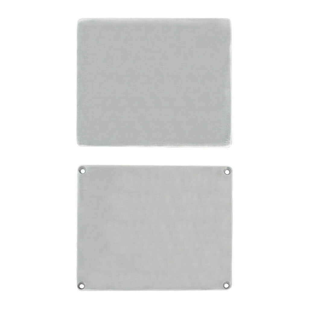 Aluminum Stomp Box Storage Guitar Effect Pedal Part Guitar Kits 14.5x12x4cm