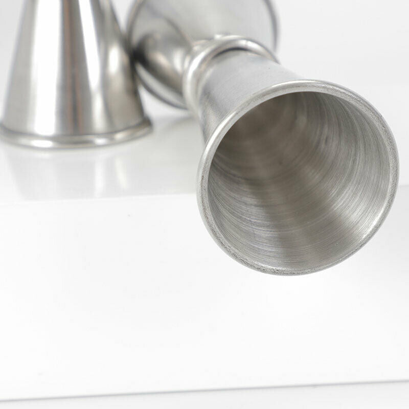 Stainless Steel Cocktail Measuring Jigger Double Measure Drink Bar Access.l8