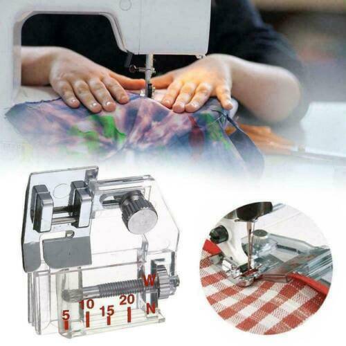 Bias Presser Binder Foot Adjustable Attaching Binding Snap-on For Sewing-Machine