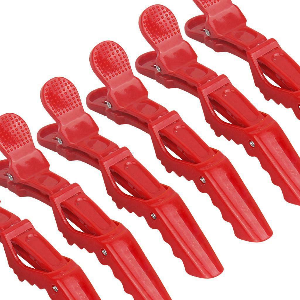6PCS Professional Salon Styling Hair Clips Hair Styling Alligator Clips