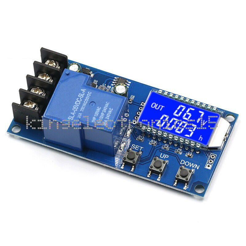 XY-L30A Lithium Battery Charge Controller Protection Board 6-60V 30A LCD Display