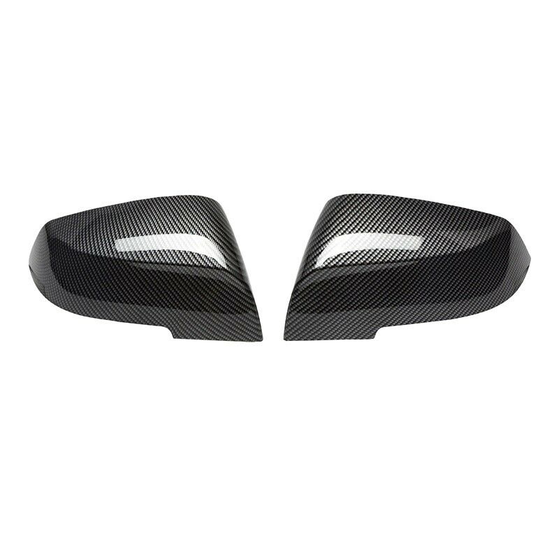 2Pcs Carbon fiber Mirror Cover Cap for BMW F20 F21 F22 F30 F31 F32 F33 F36 E84