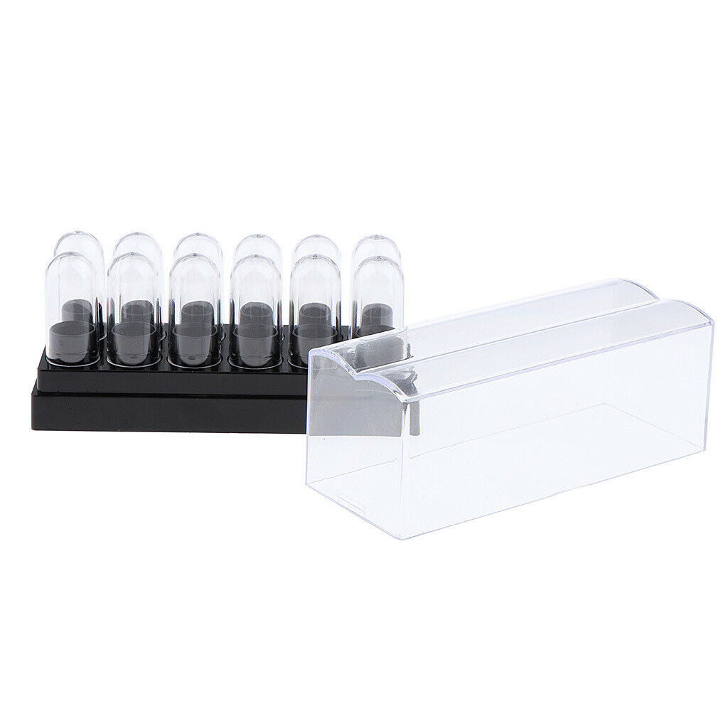 9.3mm DIY Travel Lipsticks Mold Plastic Lip Balm Gloss Containers Tubes 2pcs