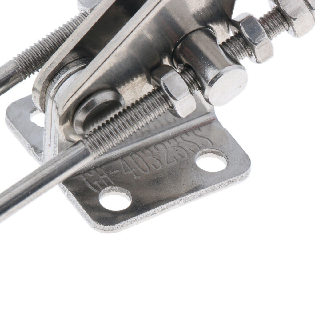 Quick Release Latch Type Hardware Stainless Steel Box Buckle 170Kg Load Capacity