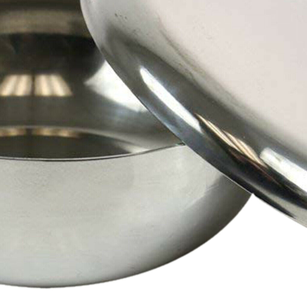Stainless Steel Serving Bowl for Kid Noodles Rice Salad Soup Milk with Lid A