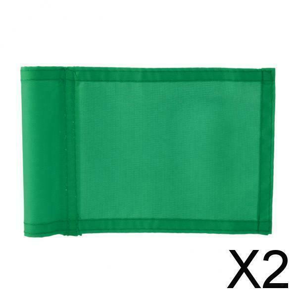 2X PuttingGreen Golf Solid Flag Golf Backyard Practicing Target Aids Green