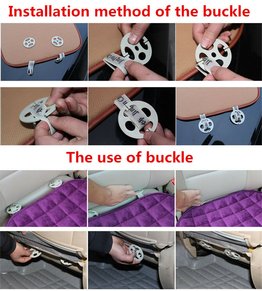 1 Single Car Seat Protect Mat Seats Cover Pad Environmental Breathable Fabrics
