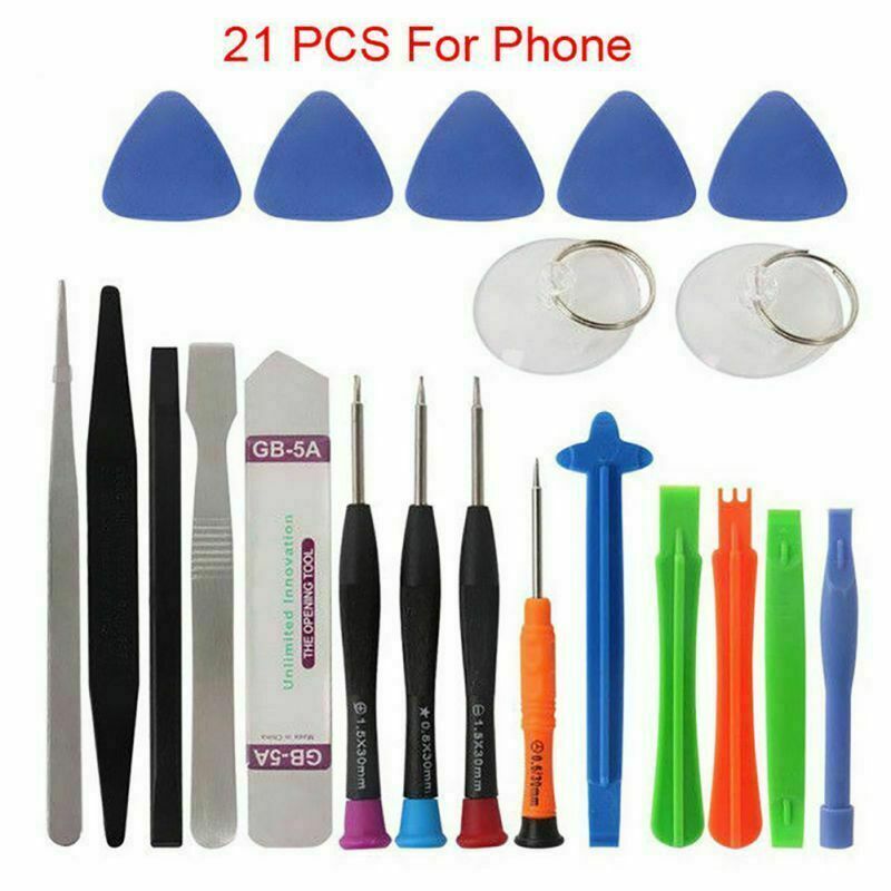 21 in 1 Mobile Cell Phone Repair Tools Kit Spudger Pry Opening Tool Screwdriver