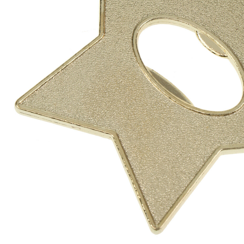 Golden Pentagram Bottle Opener Wine Beer Champagne Tool Wedding Favour Gift