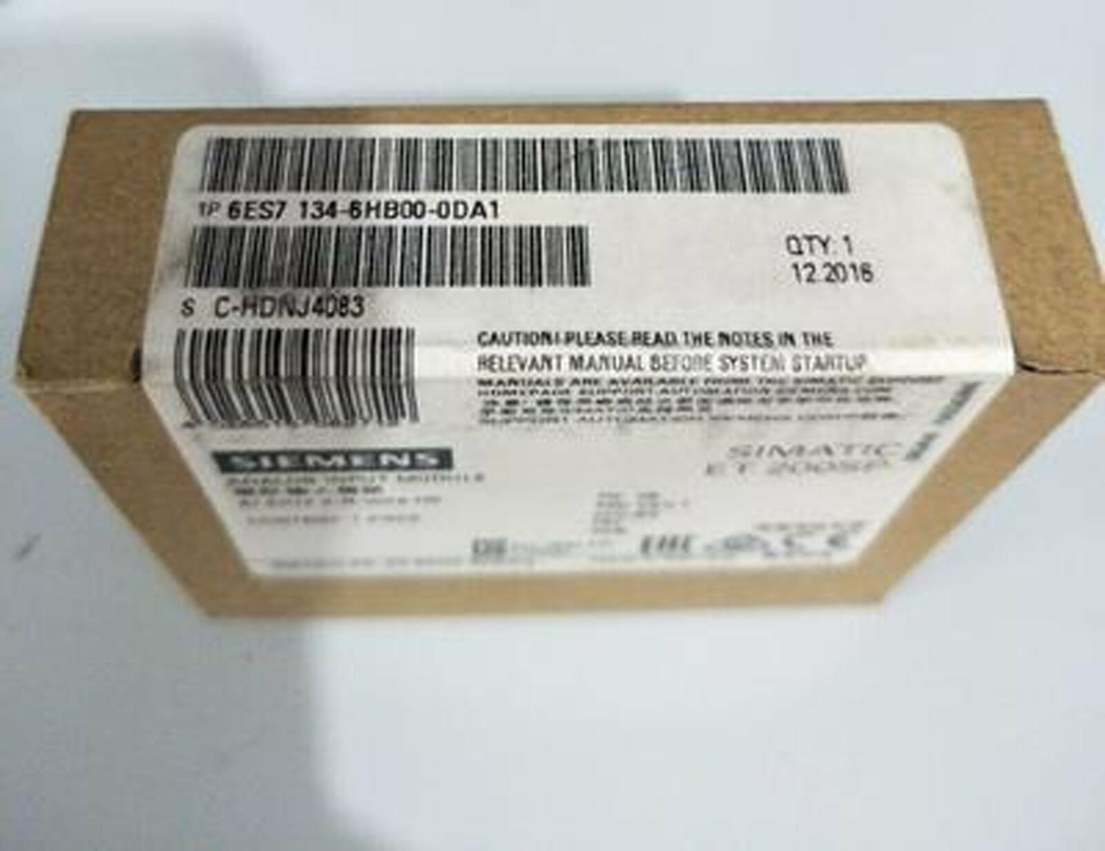 1PC NEW IN BOX Siemens 6ES7 134-6HB00-0DA1 6ES7134-6HB00-0DA1 one year warranty