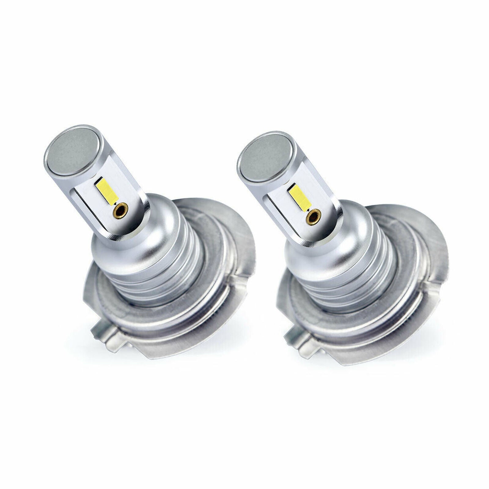 2x H7 LED Headlight Bulb Kit High Low Beam 100W 30000LM Super Bright 6500K White