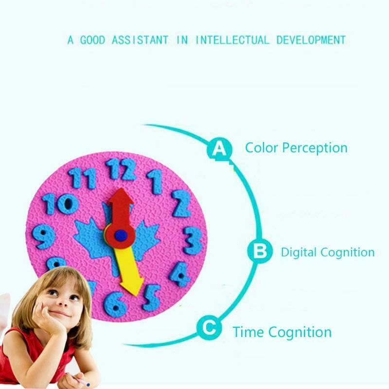 1Pc Busy Board Montessori Board Clock Educational Developing Toys for Toddler