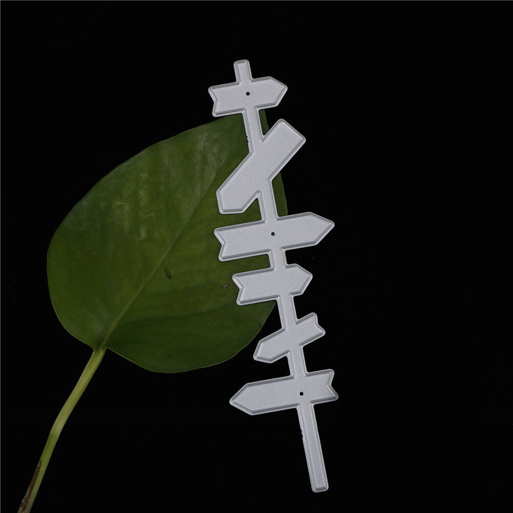 signpost cutting die stencil diy scrapbooking decor embossing album paper.l8
