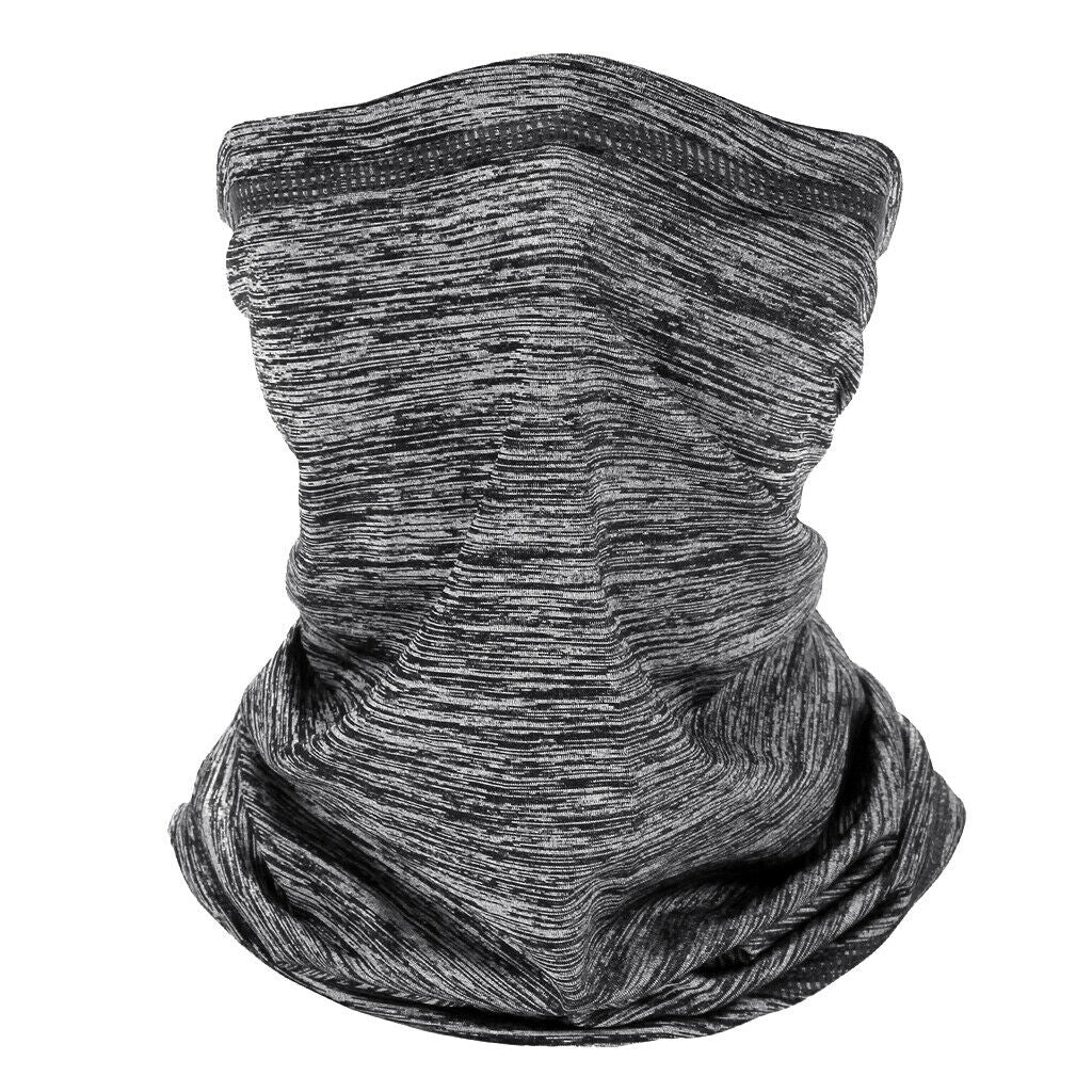 2PCS Mens Outdoor Balaclava Windproof Headscarf Ski Biking Neck Warmer