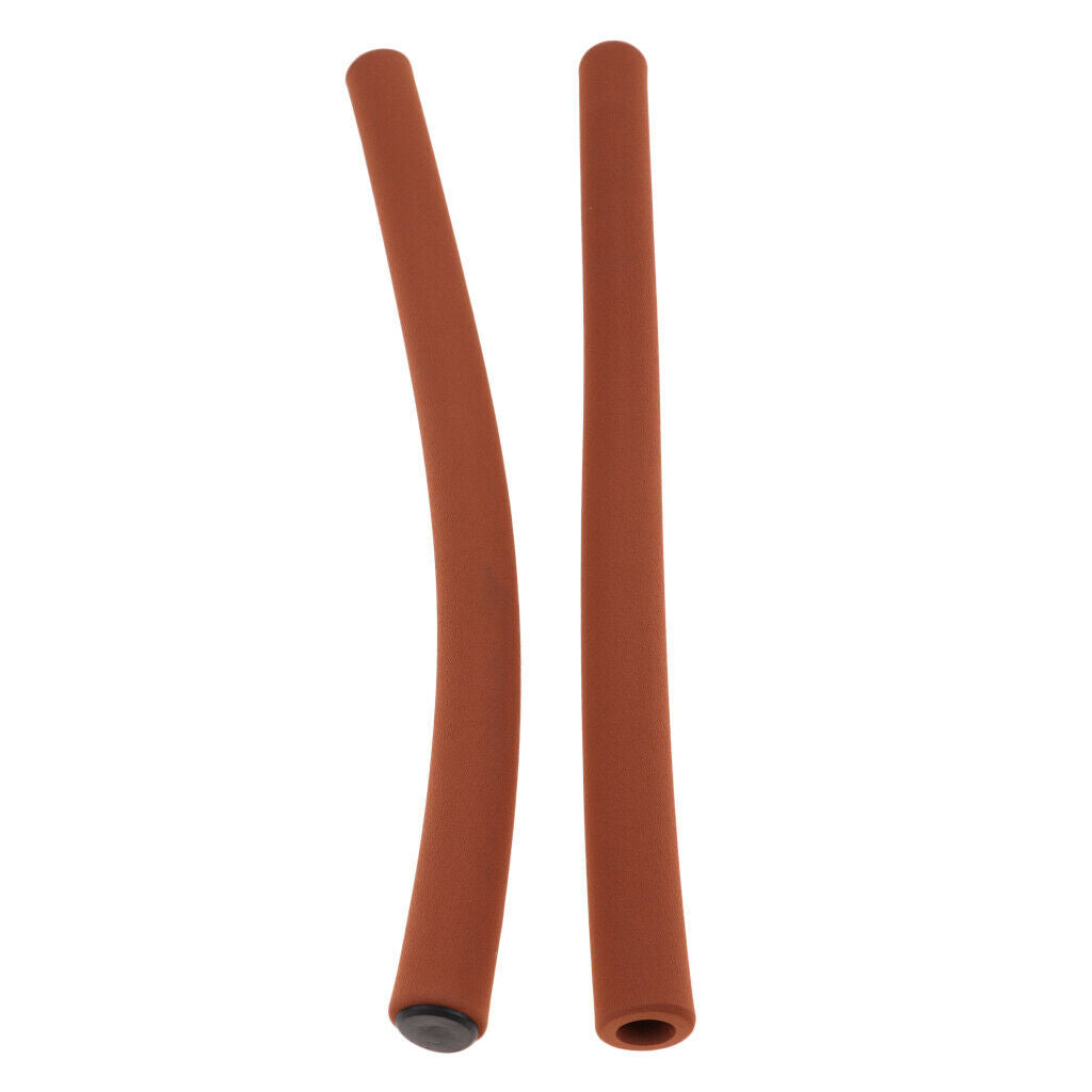 2 Pairs Silicone Handlebar Grips/Bicycle Handle Bar Covers, Suitable for or Road