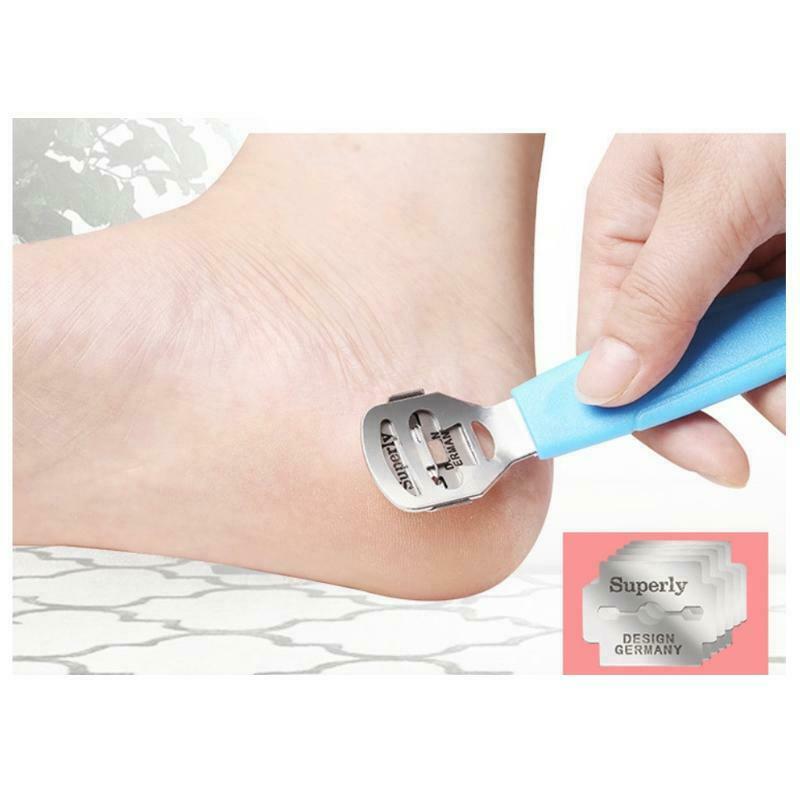 8PCS Stainless Steel Foot Rasps Set Hard Dead Skin Callus Remover Kit Feet Files