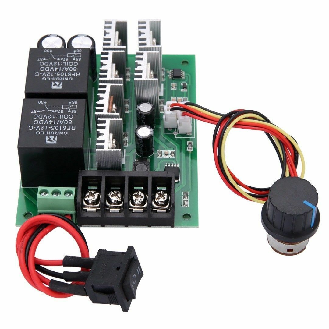 40A Pwm Motor Speed Controller Cw Ccw Motor Reversible Controller Dc12/24/36V